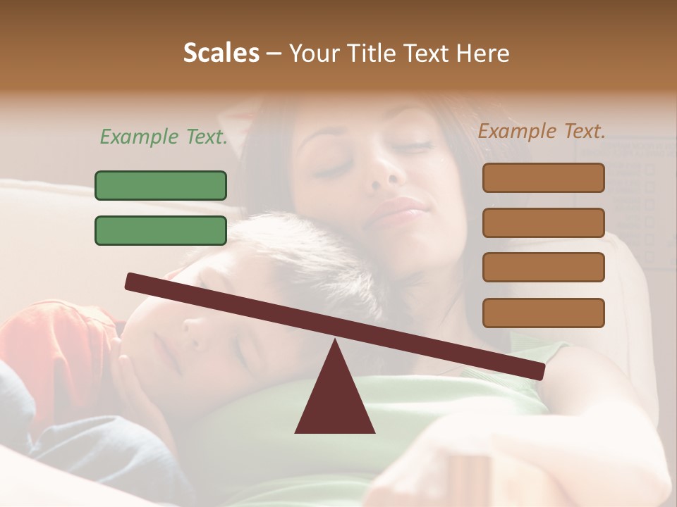 New Parent Sleeping PowerPoint Template
