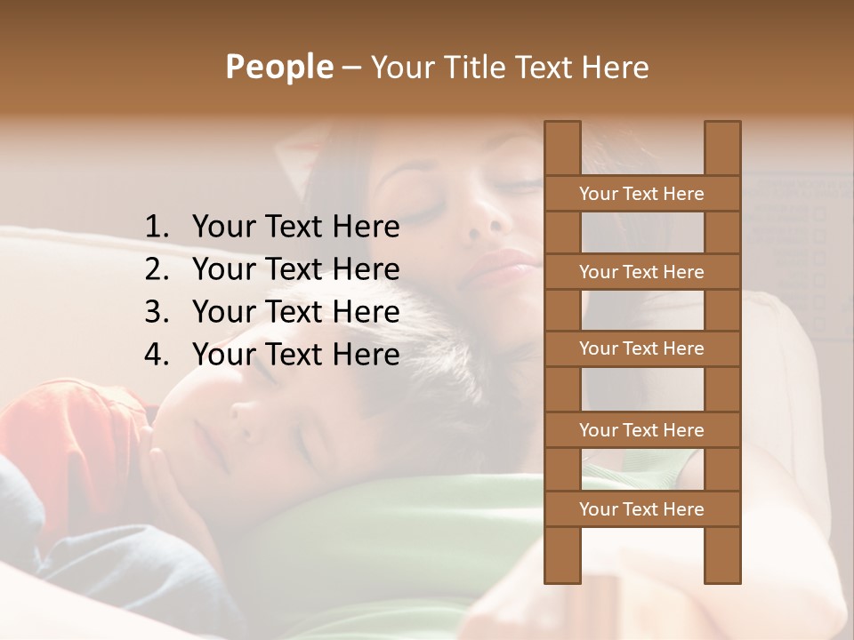 New Parent Sleeping PowerPoint Template