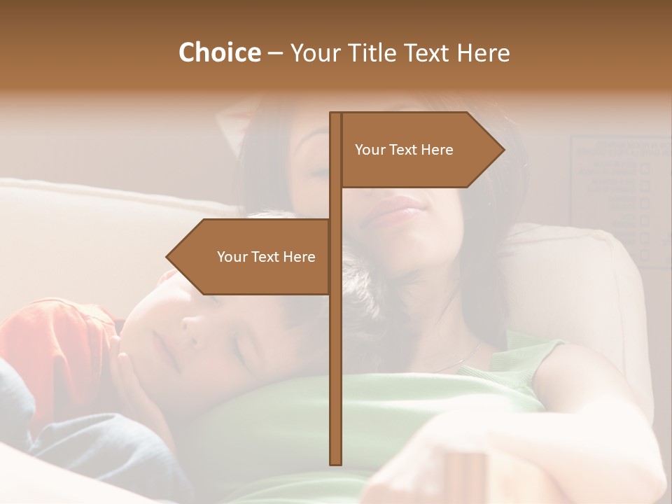 New Parent Sleeping PowerPoint Template