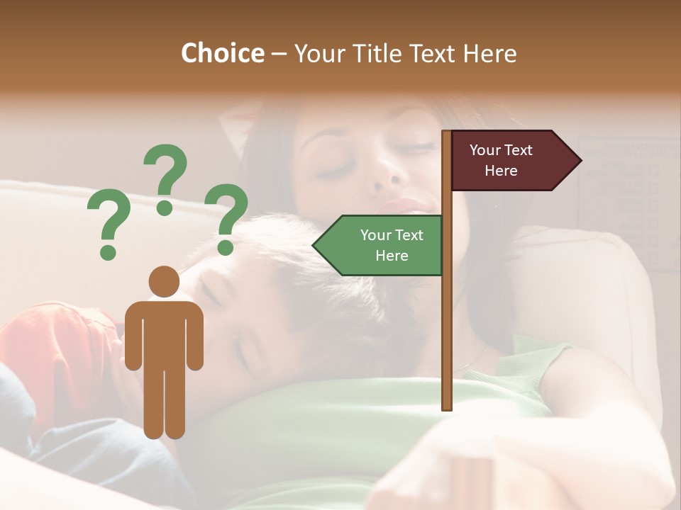 New Parent Sleeping PowerPoint Template