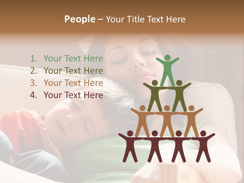 New Parent Sleeping PowerPoint Template