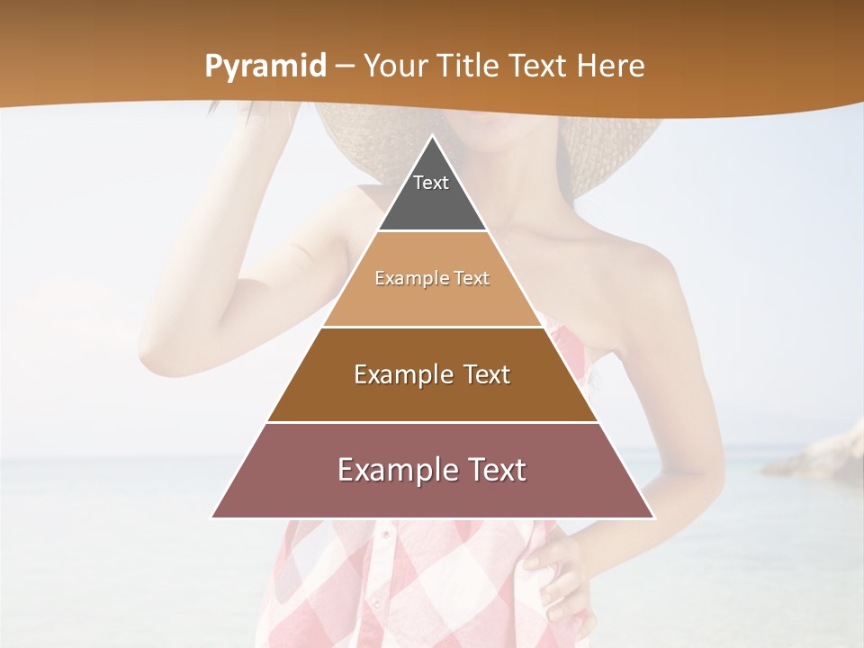 Young Attractive Female PowerPoint Template