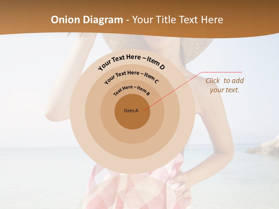 Young Attractive Female PowerPoint Template