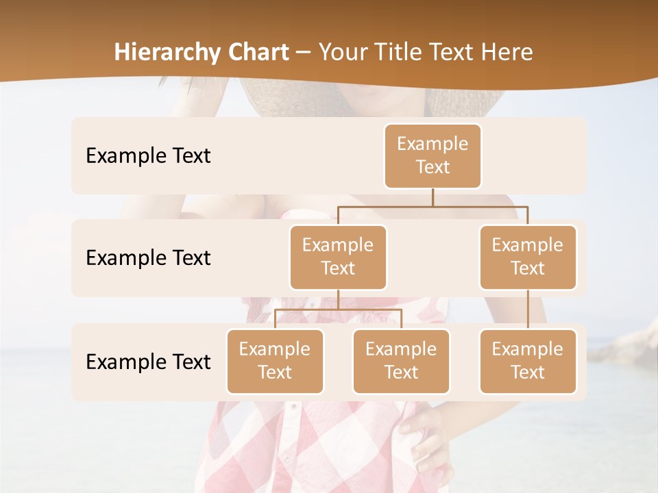 Young Attractive Female PowerPoint Template