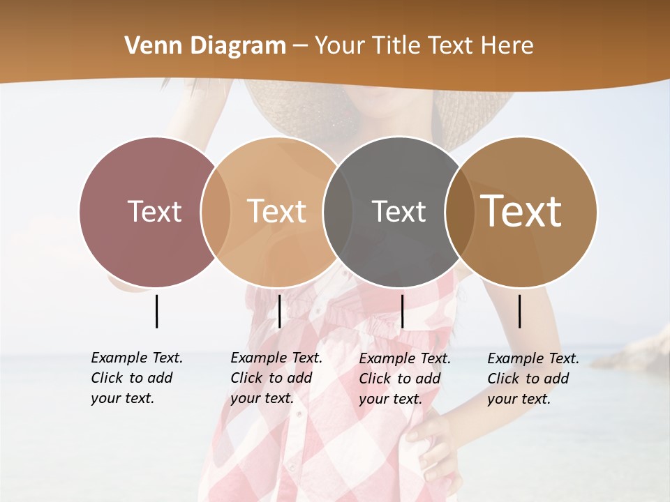Young Attractive Female PowerPoint Template