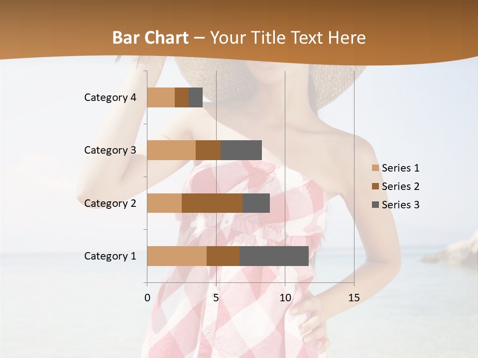 Young Attractive Female PowerPoint Template
