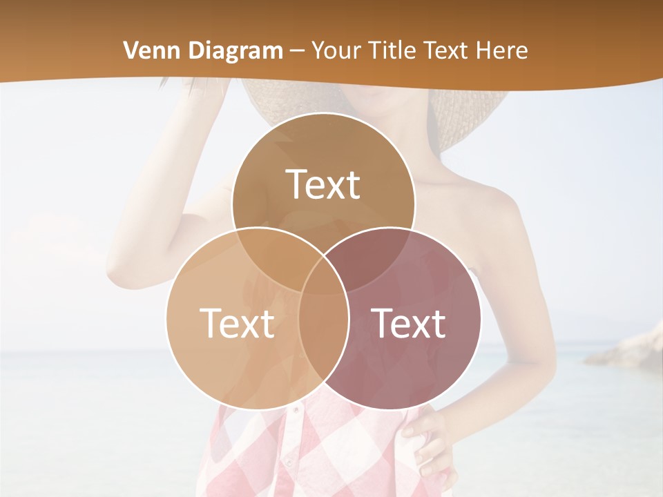 Young Attractive Female PowerPoint Template