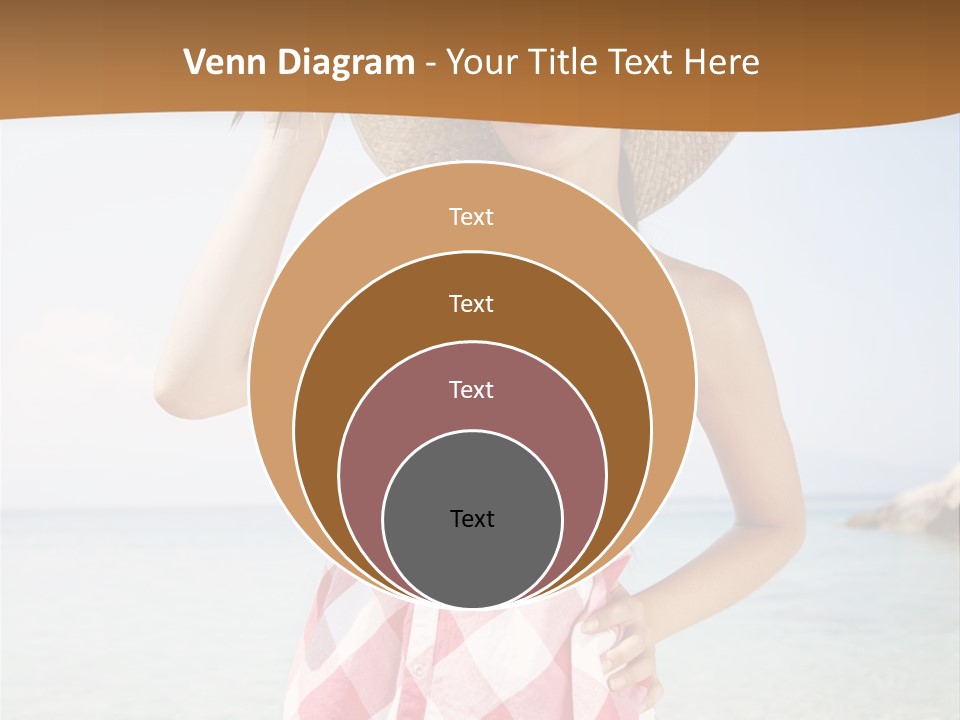 Young Attractive Female PowerPoint Template