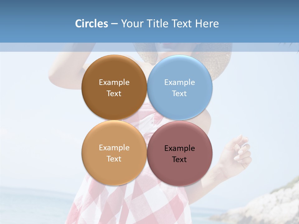 Summer Sunglasses Leisure PowerPoint Template