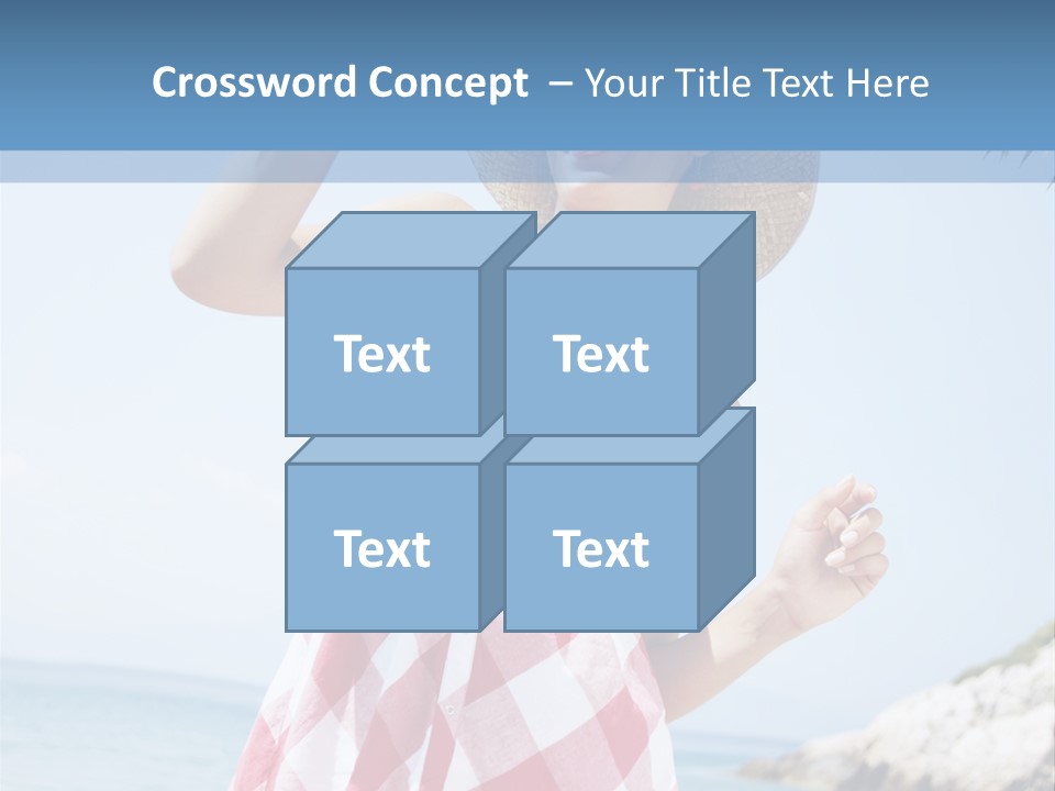 Summer Sunglasses Leisure PowerPoint Template