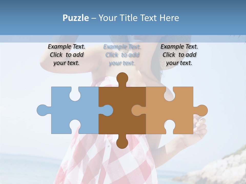 Summer Sunglasses Leisure PowerPoint Template