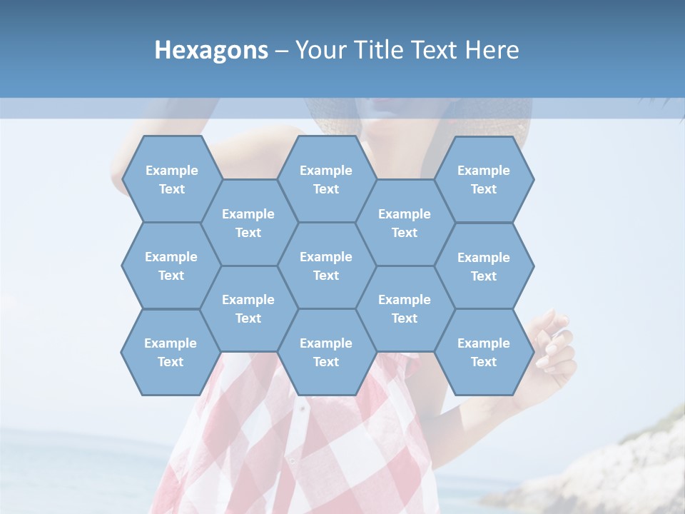 Summer Sunglasses Leisure PowerPoint Template