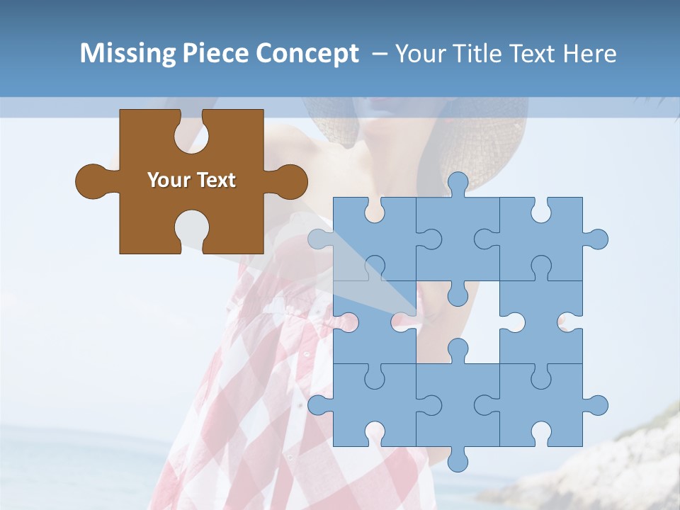 Summer Sunglasses Leisure PowerPoint Template