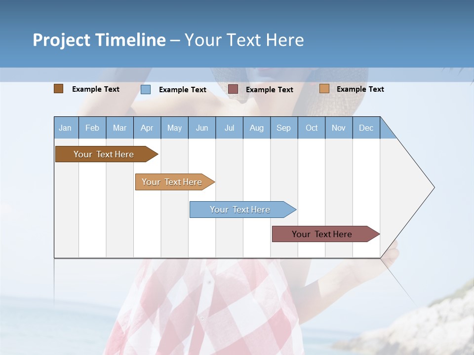 Summer Sunglasses Leisure PowerPoint Template