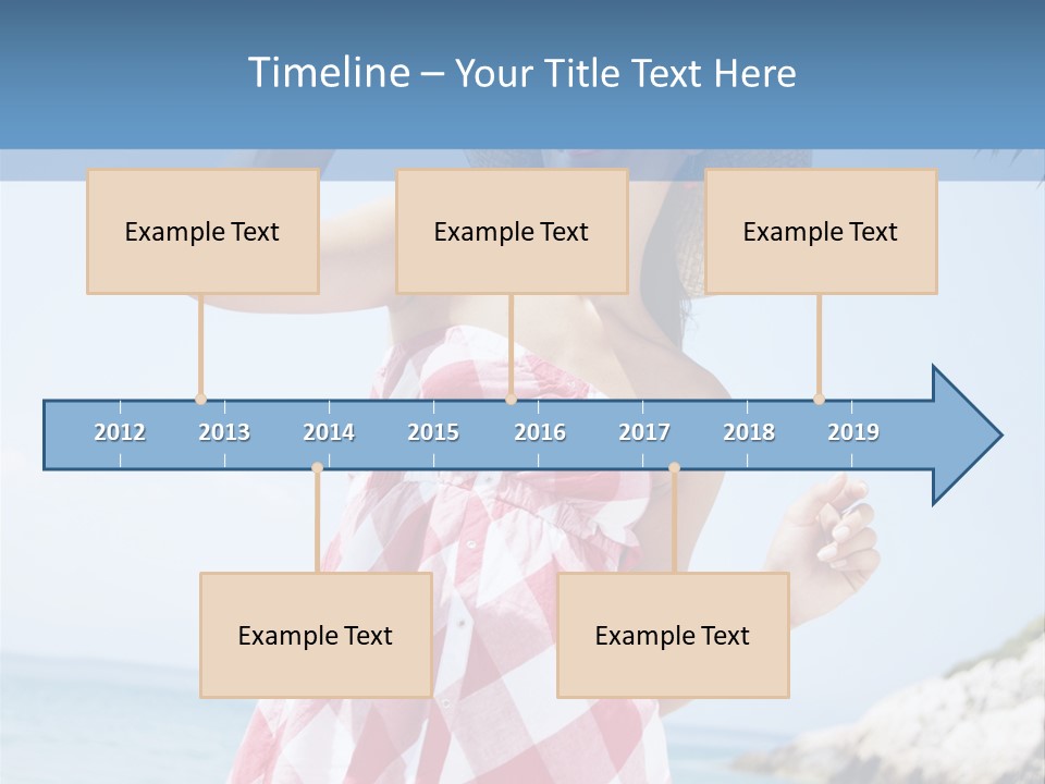 Summer Sunglasses Leisure PowerPoint Template