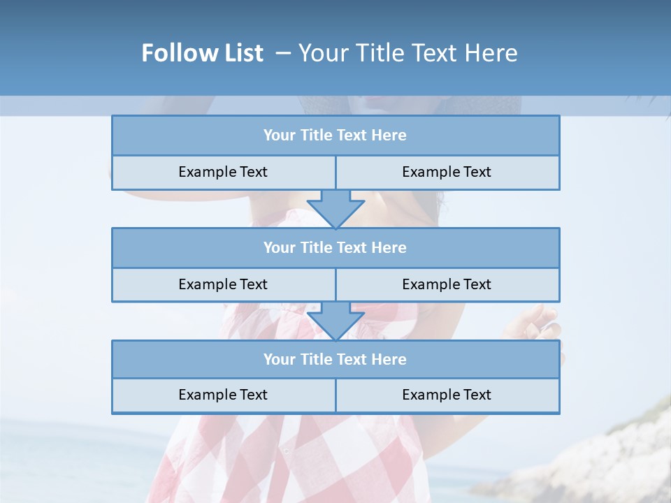 Summer Sunglasses Leisure PowerPoint Template