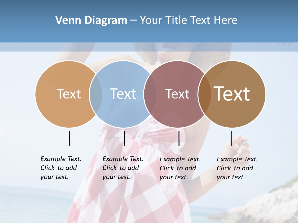 Summer Sunglasses Leisure PowerPoint Template