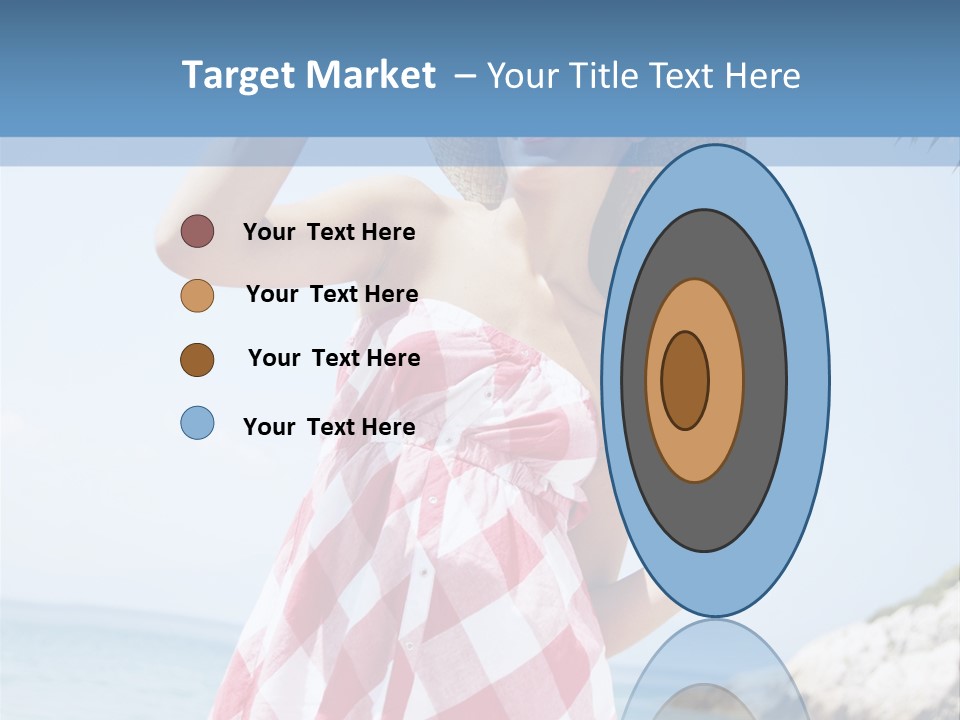 Summer Sunglasses Leisure PowerPoint Template