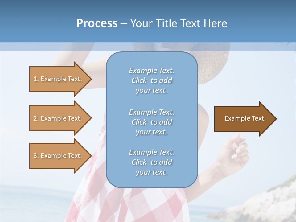 Summer Sunglasses Leisure PowerPoint Template