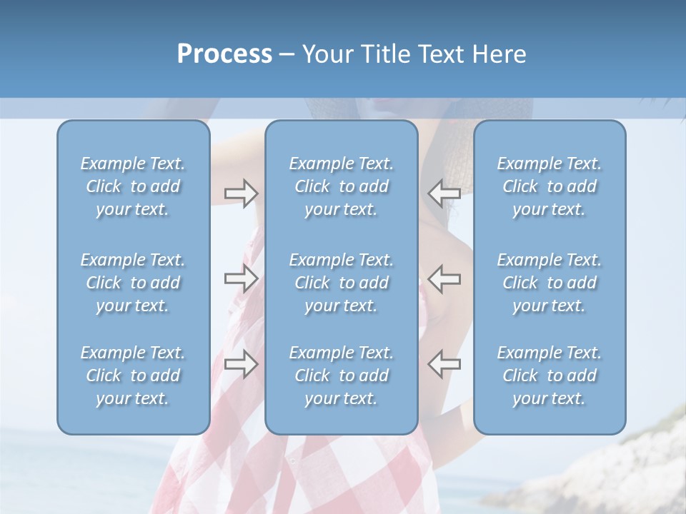 Summer Sunglasses Leisure PowerPoint Template