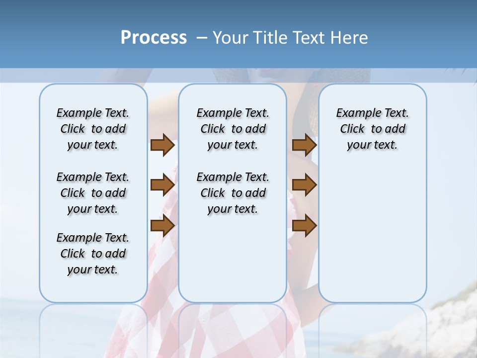 Summer Sunglasses Leisure PowerPoint Template