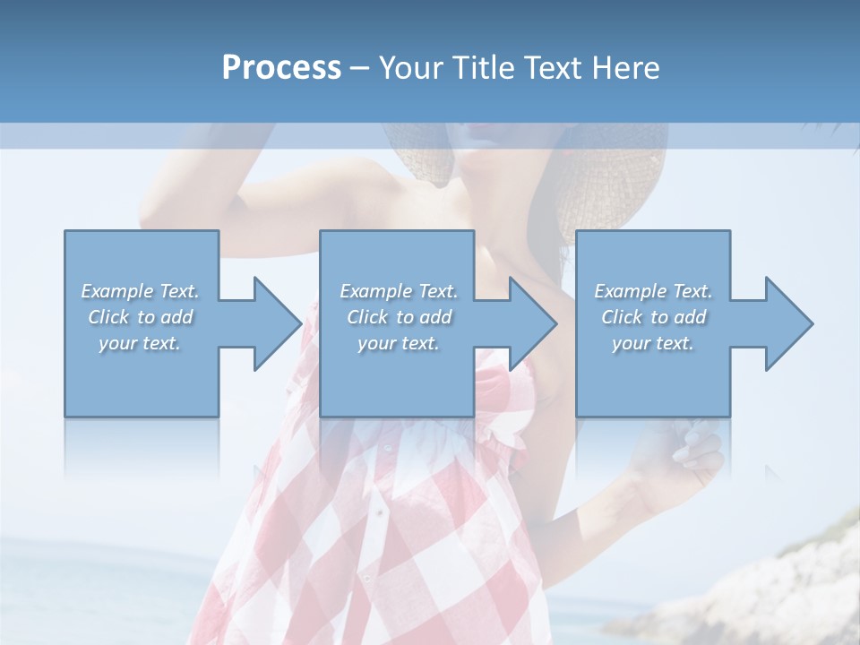 Summer Sunglasses Leisure PowerPoint Template