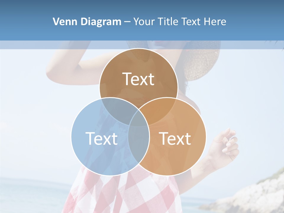 Summer Sunglasses Leisure PowerPoint Template