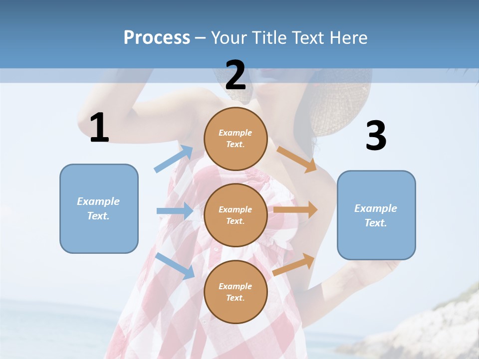 Summer Sunglasses Leisure PowerPoint Template