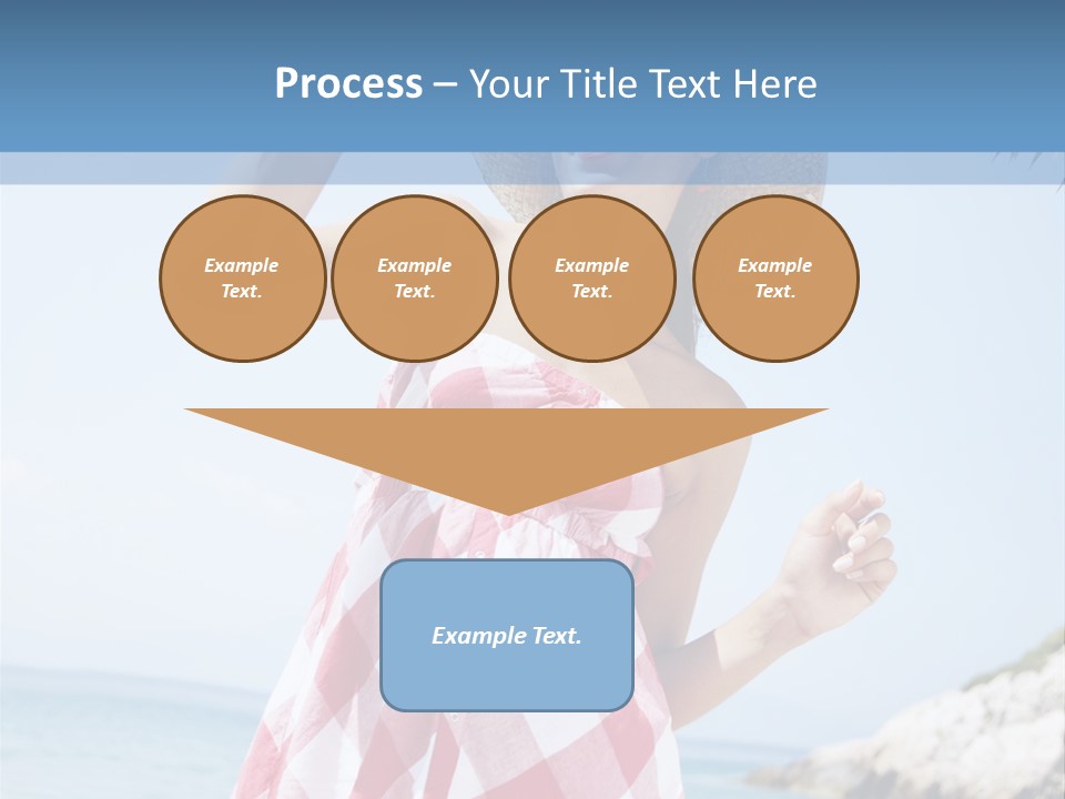 Summer Sunglasses Leisure PowerPoint Template