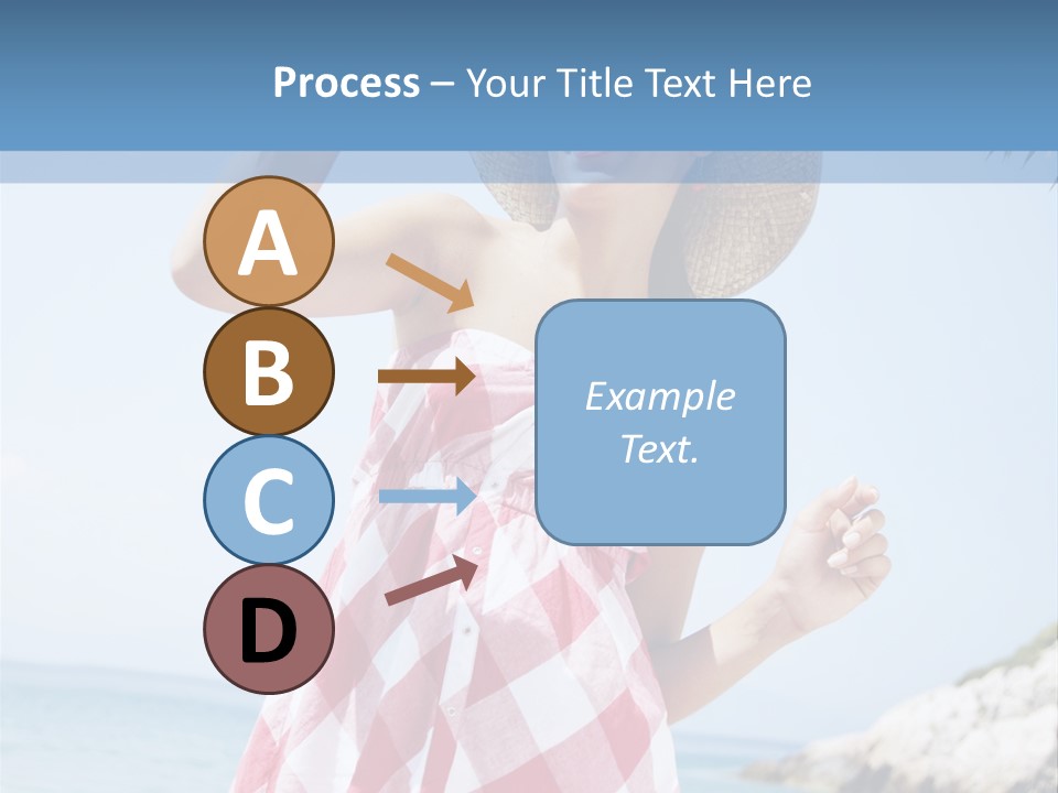 Summer Sunglasses Leisure PowerPoint Template