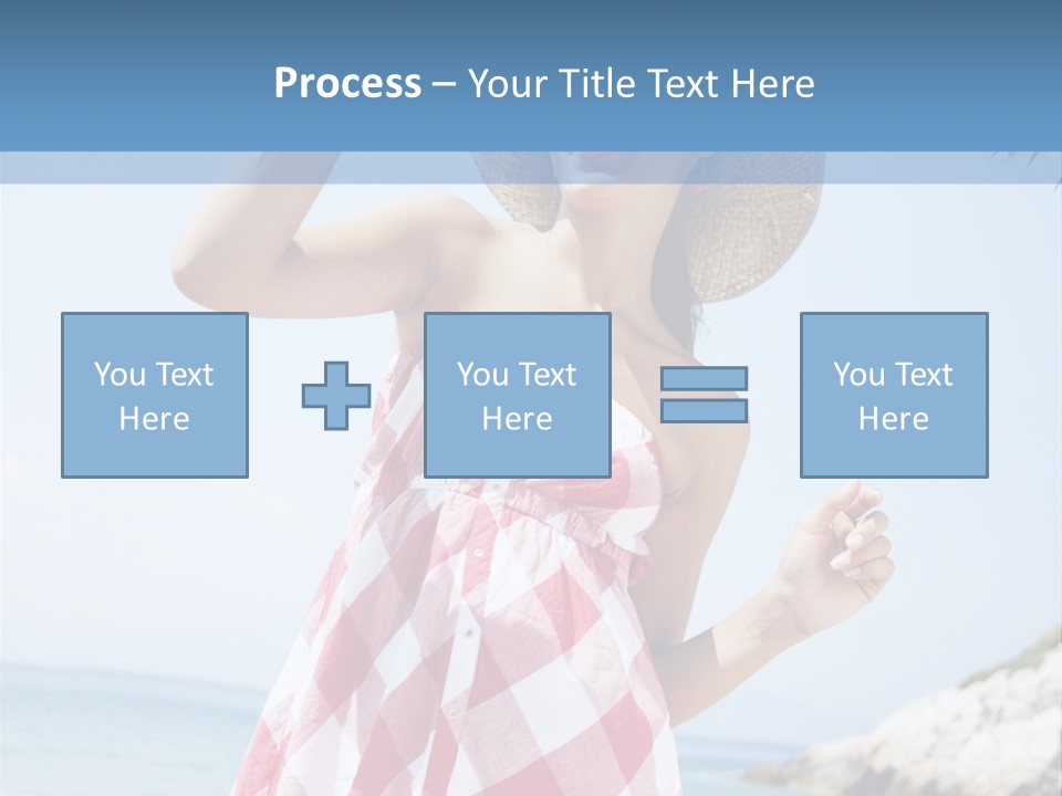 Summer Sunglasses Leisure PowerPoint Template