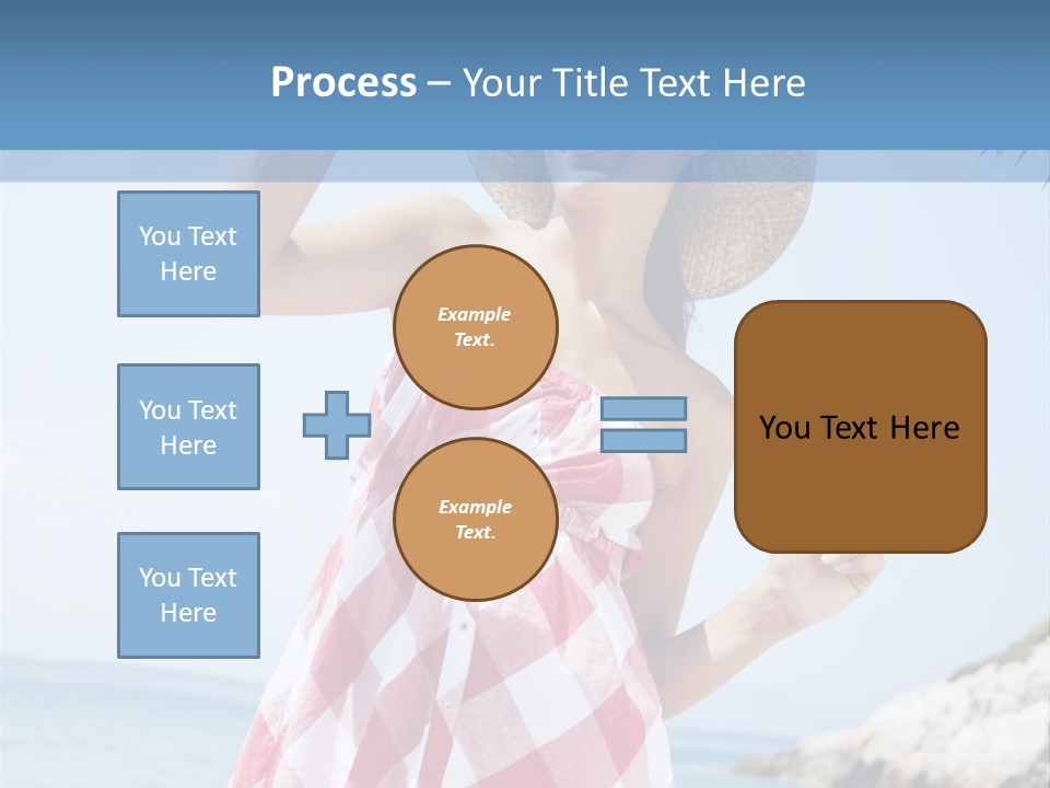 Summer Sunglasses Leisure PowerPoint Template
