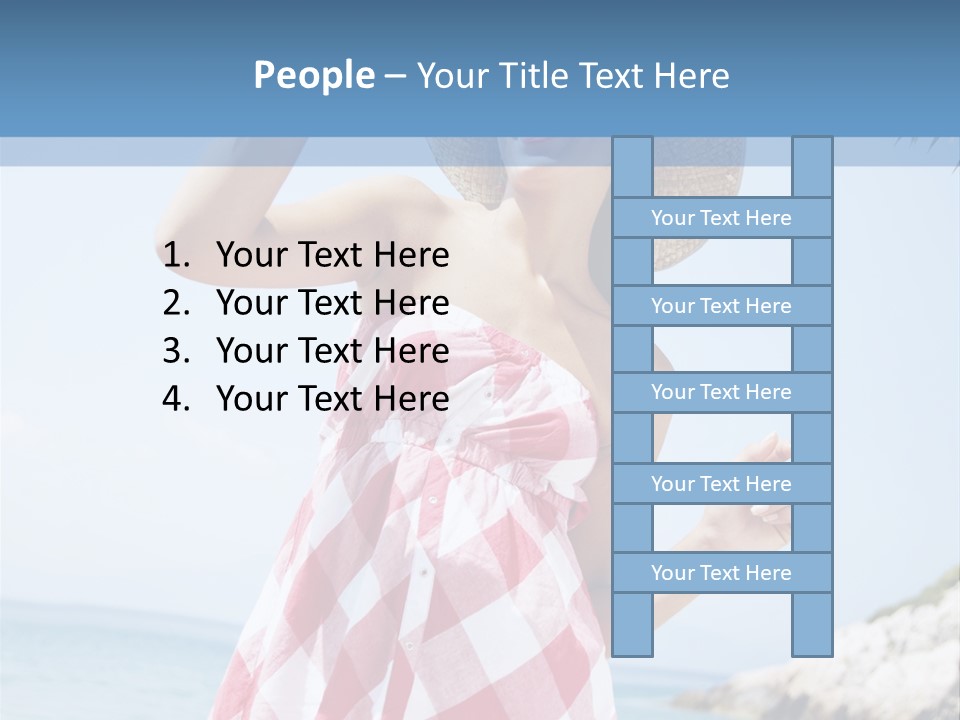 Summer Sunglasses Leisure PowerPoint Template