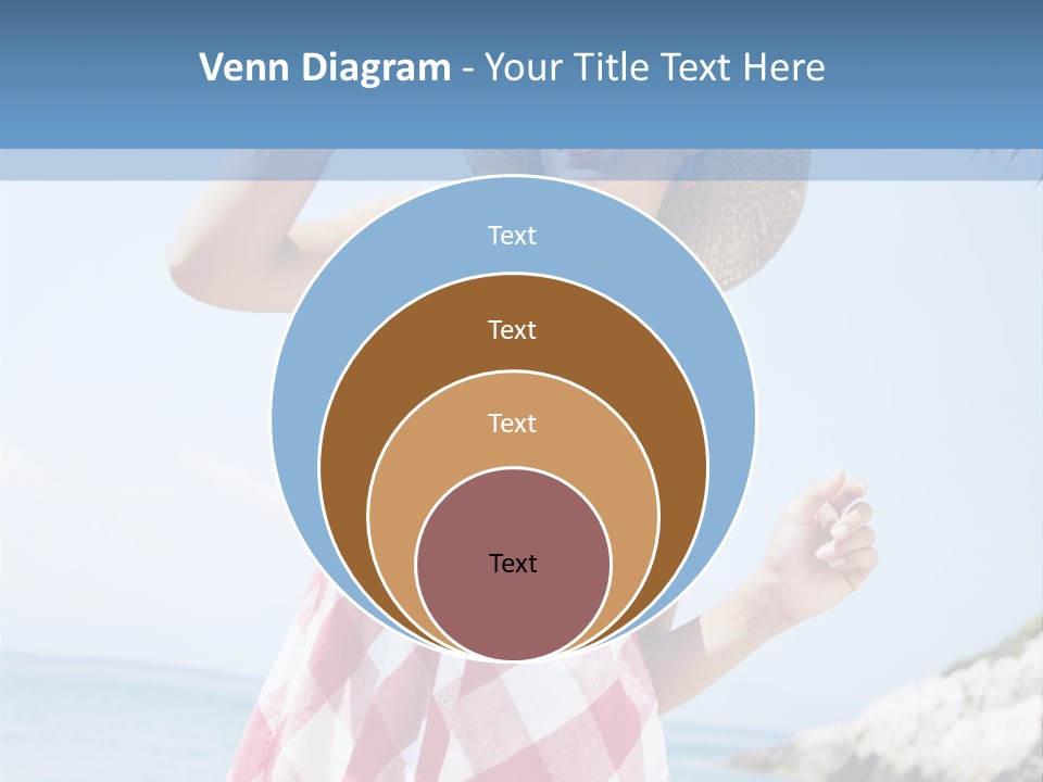 Summer Sunglasses Leisure PowerPoint Template