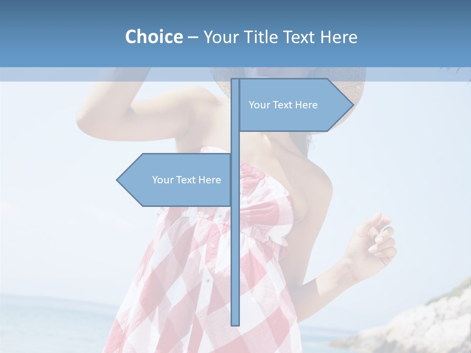 Summer Sunglasses Leisure PowerPoint Template