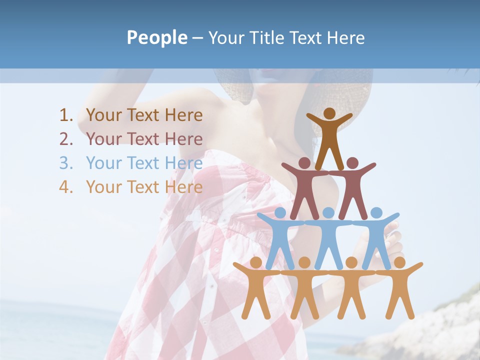 Summer Sunglasses Leisure PowerPoint Template