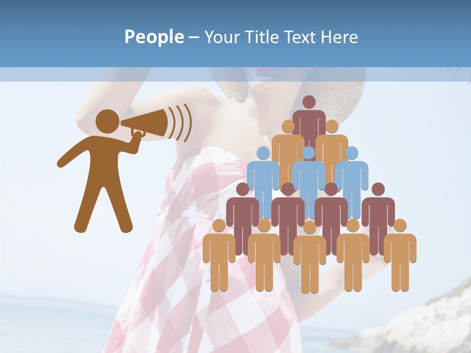 Summer Sunglasses Leisure PowerPoint Template