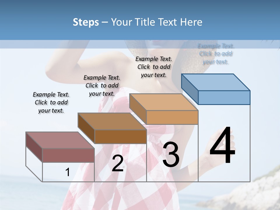 Summer Sunglasses Leisure PowerPoint Template