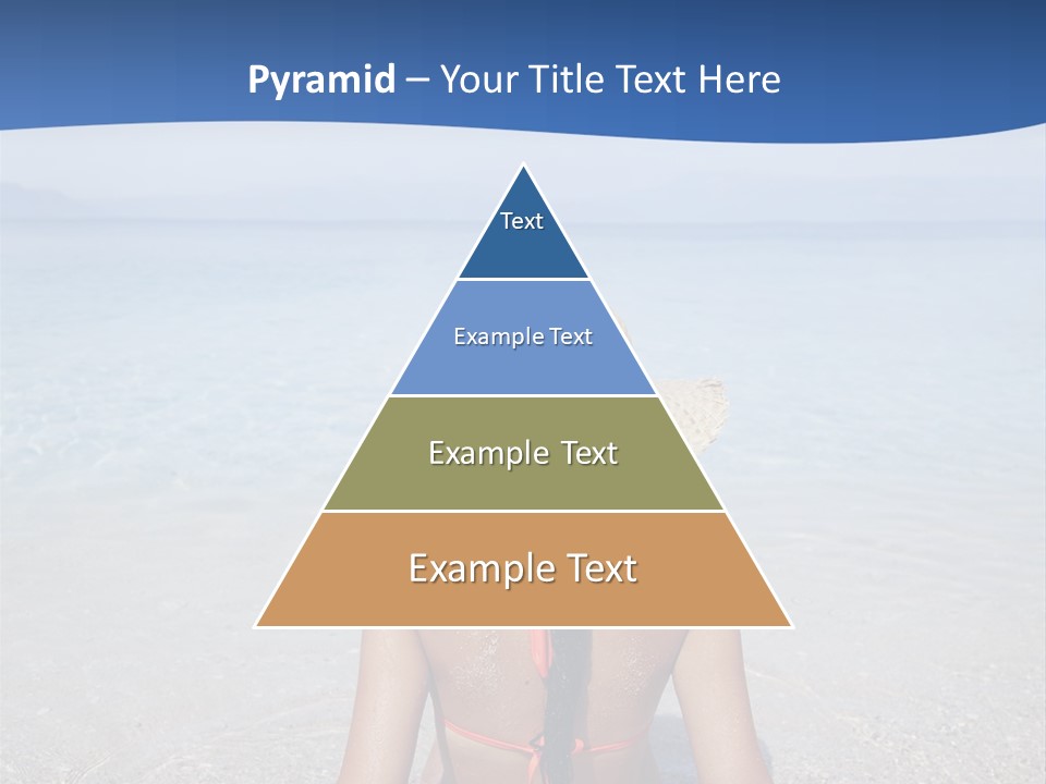 Female Attractive Summer PowerPoint Template