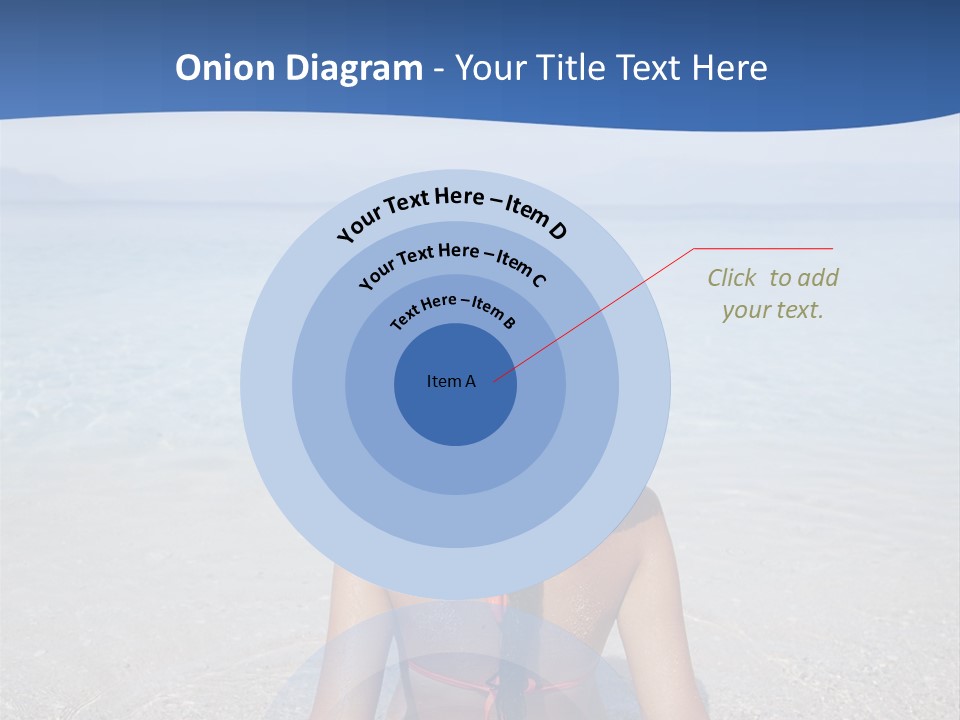 Female Attractive Summer PowerPoint Template