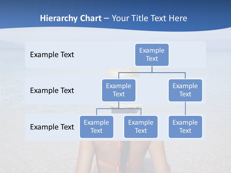Female Attractive Summer PowerPoint Template