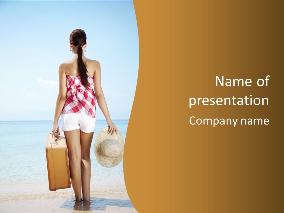 Journey Water Travel PowerPoint Template