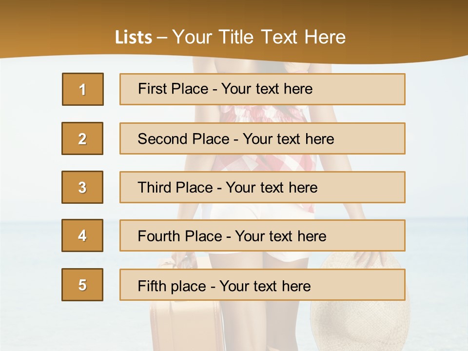 Journey Water Travel PowerPoint Template