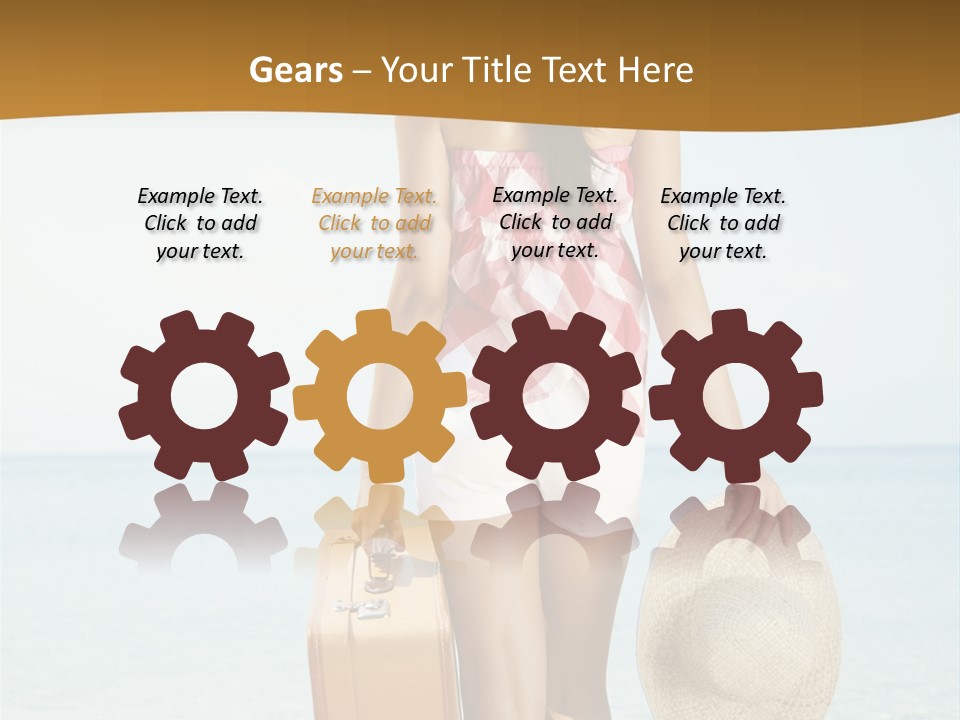 Journey Water Travel PowerPoint Template