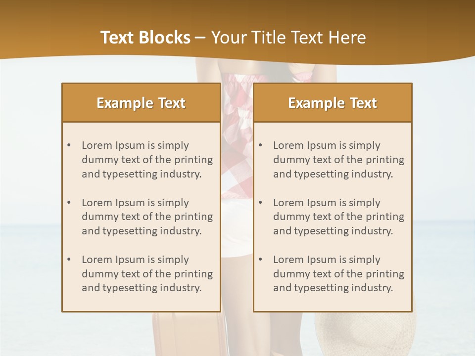 Journey Water Travel PowerPoint Template