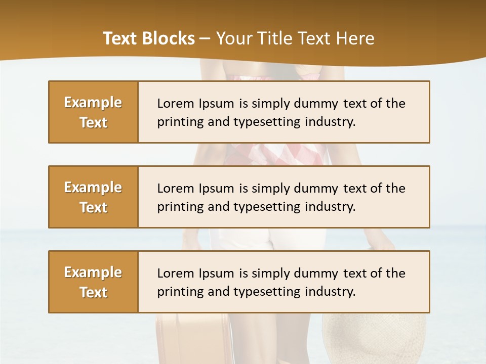 Journey Water Travel PowerPoint Template