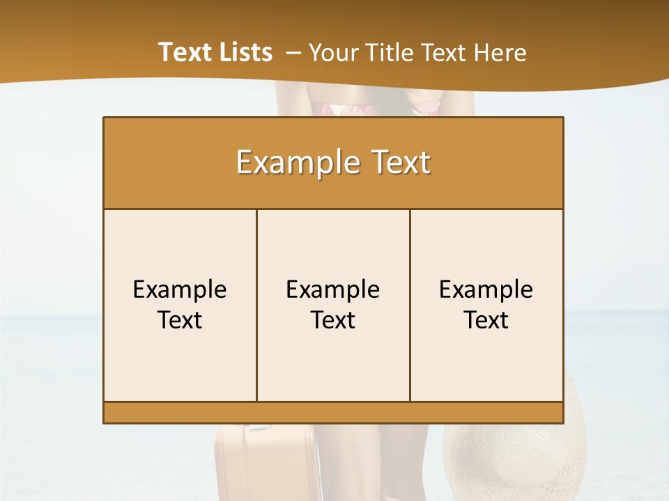 Journey Water Travel PowerPoint Template