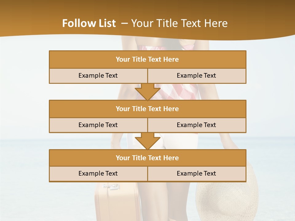 Journey Water Travel PowerPoint Template