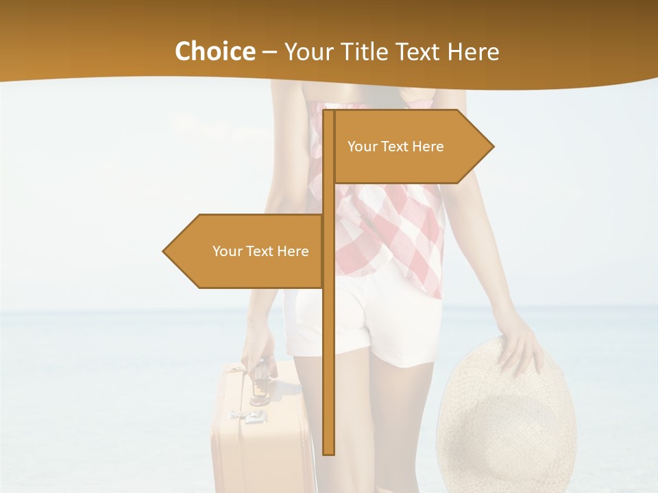 Journey Water Travel PowerPoint Template