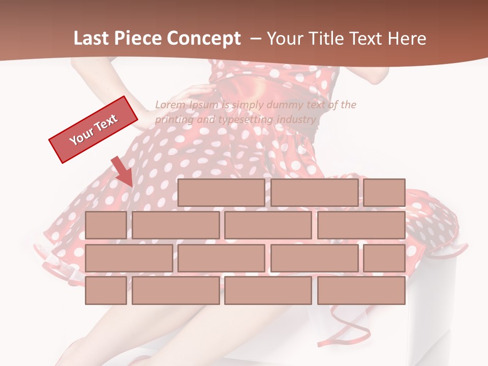 Beautiful Pin Up American PowerPoint Template